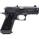 STACCATO 2011 P4X Preferred 9mm 4in 18rd DLC Black SAO Pistol with Trijicon Night Sight and Magwell (20-2700-000106) - Staccato 2011