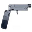 TRAILBLAZER FIREARMS LifeCard .22LR Threaded Barrel Aluminum Black Folding Pistol (LC1-T) - Trailblazer Firearms