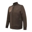 BERETTA Men's Highland Heritage Brown Bark BWR Full-Zip Sweater (PU761T262408AA) - Beretta