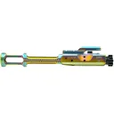 FAXON 5.56 Gunner Lightweight 9310 Nitride Chameleon PVD Complete Bolt Carrier (FF556BCGCNITRIDE-LW-NCR) - Faxon