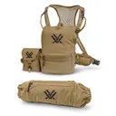 VORTEX GlassPak Pro Large Tan Binocular Harness with Hand Muff (P600-L+GP-MUFF-T) - Vortex