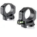 RUBICON PRECISION MANUFACTURING Precision 34mm High 1.25in Scope Rings with Co-Linear Bubble Level (CLR-34125) - Rubicon Precision Manufacturing