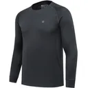 BERETTA Men's Elite Pro Black Merino LS Crew Neck (IM381T25330999) - Beretta