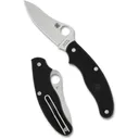 SPYDERCO UK Penknife 3in Drop Point Folding Knife (C94PBK3) - Spyderco