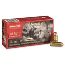 NORMA USA Range & Training .45 Auto 230Gr FMJ 50rd Box Ammo (804504217) - Norma Usa