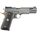 GIRSAN MC1911 Negotiator 10mm 5in 9rd Black/Gold Semi-Automatic Pistol (390299) - Girsan