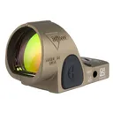 TRIJICON SRO Coyote Brown Anodized Red Dot Sigh with 1.0 MOA Adjustable Red Dot (SRO1-C-2500021) - Trijicon