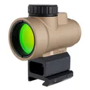 TRIJICON MRO SD 1x25 Coyote Brown Anodized Red Dot Sight with 2.0 MOA Adjustable Red Dot; Lower 1/3 Co-Witness Mount (MRO-C-2200328) - Trijicon