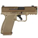 CANIK Mete MC9 Prime 9mm 3.64in 17rd Flat Dark Earth Semi-Automatic Pistol (HG8692FB-N) - Canik
