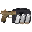 SPRINGFIELD ARMORY Hellcat Micro-Compact OSP 9mm 3in FDE Pistol Gear Pac with Viridian RFX11, 1x 11rd/3x 13rd Mags and Pistol Bag (HC9319FOSP-PAC) - Springfield Armory
