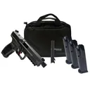 CANIK Mete SFT Tactical 9mm 4.5/5in 3x18rd Semi-Automatic Pistol Bundle (HG6595OSK-N) - Canik