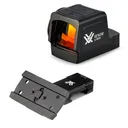 VORTEX Venom Enclosed 6 MOA Micro Red Dot w/ Pro 45 Degree Offset Accessory Picatinny Mount (VEN-MRD6-+45RDM-2) - Vortex