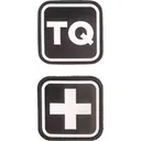 HIGH SPEED GEAR TQ/Medical Cross Black Medical Patch Combo (90MD00BK) - High Speed Gear
