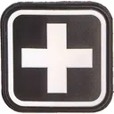HIGH SPEED GEAR Black Medical Cross Patch (90MX00BK) - High Speed Gear
