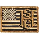 HIGH SPEED GEAR US Flag Coyote Brown Patch (90US00CB) - High Speed Gear