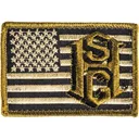 HIGH SPEED GEAR US Flag Olive Drab Patch (90US00OD) - High Speed Gear