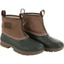 DRAKE Men's Throwback 80 Waxed Canvas Tan Slip-On Duck Boots (DF0009-TAN) - Drake