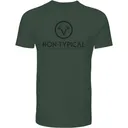 DRAKE Men's Non-Typical Logo Douglas Fir T-Shirt (DNT0154-DFG) - Drake