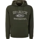 DRAKE Men's Three End Forest Night Olive Classic Hoodie (DS0132-FNO) - Drake