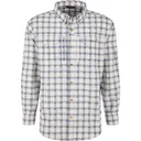 DRAKE Men's Wingshooter Blue Bird White Plaid Hunter Creek Shirt (DS0128-BBW) - Drake Waterfowl