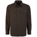 DRAKE Men's Legacy Slate Gray Flannel Shirt (DS1079-SLG) - Drake Waterfowl