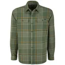 DRAKE Men's Legacy Green Head Plaid Flannel Shirt (DS1079-GHP) - Drake Waterfowl