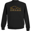 DRAKE Men's Old School Graphic Crew Sweatshirt (DS1646) - Drake Waterfowl