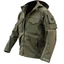 KITANICA Men's TACS SoftShell Green Tactical Jacket (407-GRN) - Kitanica