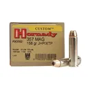 HORNADY Custom Pistol 357 Mag. 158 Grain XTP Ammo, 25 Round Box (90562) - Hornady