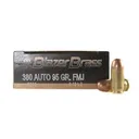 CCI Blazer Brass 380 ACP 95 Grain FMJ Ammo, 50 Round Box (5202) - Cci
