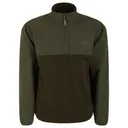 DRAKE Men's Eqwader Forest Night Olive Half Zip Pullover (DS7355-FNO) - Drake Waterfowl