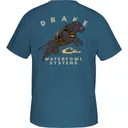 DRAKE Waterfowl Retro Black Lab T-Shirt (DT9863) - Drake Waterfowl