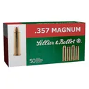 SELLIER & BELLOT 357 Mag 158 Grain SP Ammo, 50 Round Box (SB357B) - Sellier & Bellot