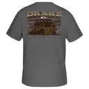 DRAKE Mud Buggy T SS Graphite Heather Shirt (DT0293-GPH) - Drake Waterfowl