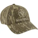 DRAKE Men's Non-Typical Logo Mossy Oak Bottomland Camo Cotton Cap (DNT8101-006) - Drake Waterfowl