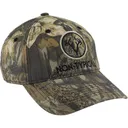DRAKE Men's Non-Typical Logo Mossy Oak Original Break Up Camo Cotton Cap (DNT8101-054) - Drake Waterfowl