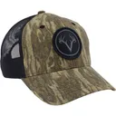 DRAKE Men's Non-Typical Mossy Oak Bottomland Mesh Back Patch Logo Cap (DNT8115-006) - Drake Waterfowl