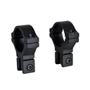 BKL Long 1in Medium Dovetail Scope Rings (257-MB) - Bkl