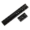 WEAVER #36 48036 Aluminum Top Mount Bases, Standard 2-Piece Gloss Black Base (48036) - Weaver