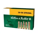 SELLIER & BELLOT 30-06 Sprg. 180 Grain SP Ammo, 20 Round Box (SB3006B) - Sellier & Bellot