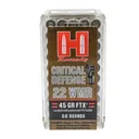 HORNADY Critical Defense .22 WMR 45Gr FTX 50rd Box Ammo (83200) - Hornady