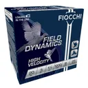 FIOCCHI Field Dynamics Hi Velocity 12Ga 2.75in #8 Lead 25rd/Box Shotshell (12HV8) - Fiocchi