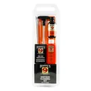 HOPPE'S 12 Gauge Shotgun Aluminum Rod Cleaning Kit Clamshell Pack (SGO12B) - Hoppes