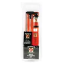HOPPE'S 8mm .30 and .32 Caliber Rifle Aluminum Rod Cleaning Kit Clamshell Pack (U30B) - Hoppes