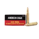 FEDERAL American Eagle 223 Rem. 50 Grain JHP Ammo, 20 Round Box (AE223G) - Federal