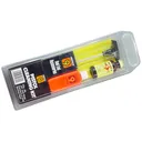 HOPPE'S 9mm .38 .357 and .380 Caliber Pistol Aluminum Rod Cleaning Kit Clamshell Pack (PCO38B) - Hoppes