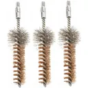 HOPPE'S 3-Pack 5.56 and .223 Rem. Phosphor Bronze AR Chamber Brushes (1323P3) - Hoppes