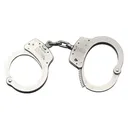 S&W 100P Stainless Handcuffs with Push Pin (350135) - Smith and Wesson