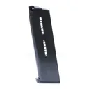WILSON COMBAT 1911 45 ACP 7rd Black Steel Base Pad Magazine (47CB) - Wilson Combat