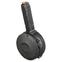 RWB High Capacity Drum Magazine (GL9MM50RD) for Glock 9mm 50rd - Rwb